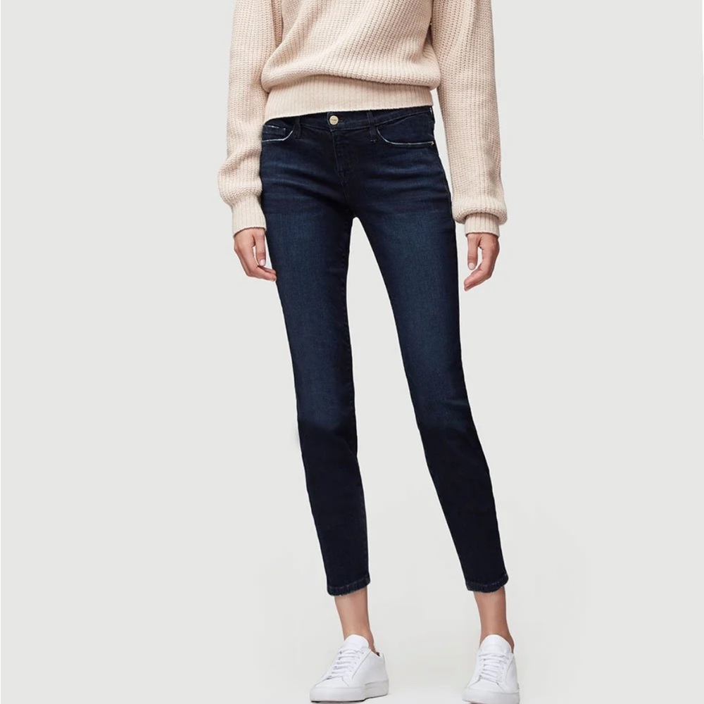 Frame Le Skinny de Jean crop jeans